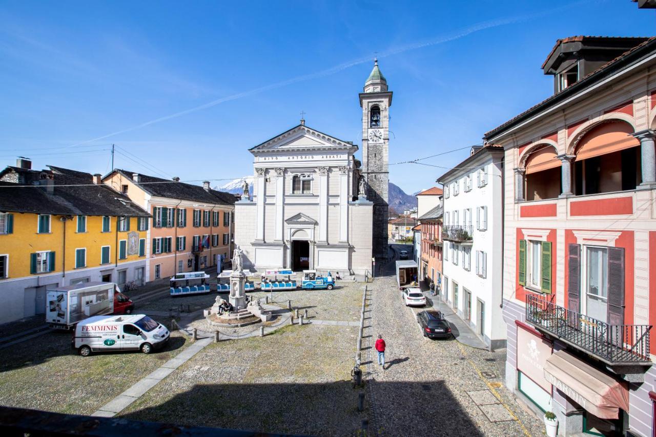 Hotel Osteria Pozzo Locarno Exterior foto