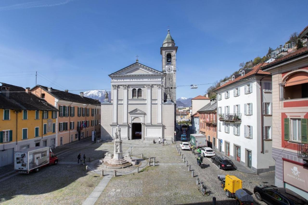Hotel Osteria Pozzo Locarno Exterior foto